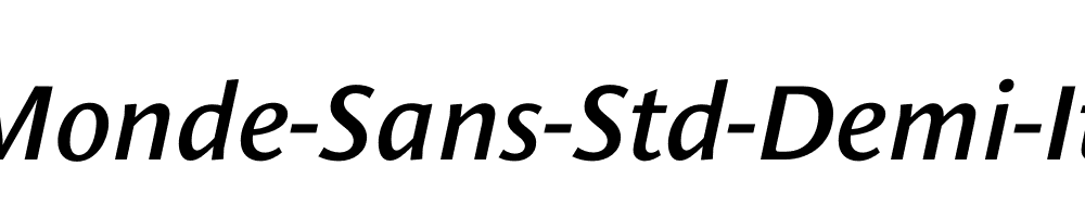 Le-Monde-Sans-Std-Demi-Italic