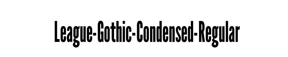 League-Gothic-Condensed-Regular