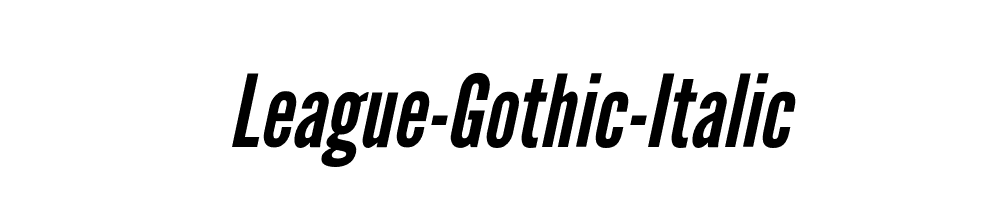 League-Gothic-Italic