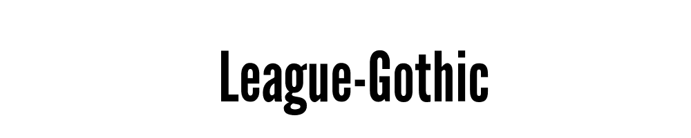 League-Gothic