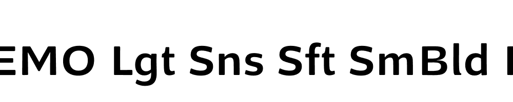 FSP DEMO Lgt Sns Sft SmBld Regular