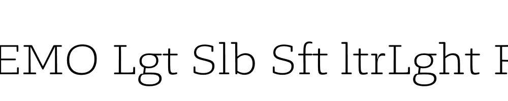 FSP DEMO Lgt Slb Sft ltrLght Regular