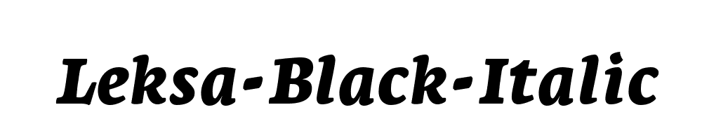 Leksa-Black-Italic