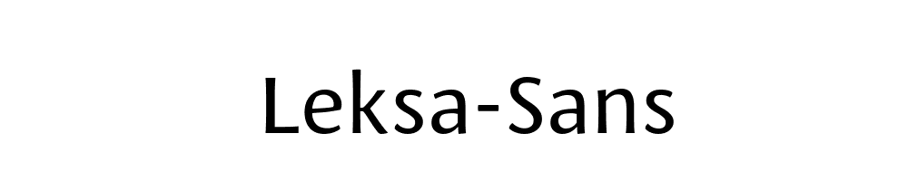 Leksa-Sans