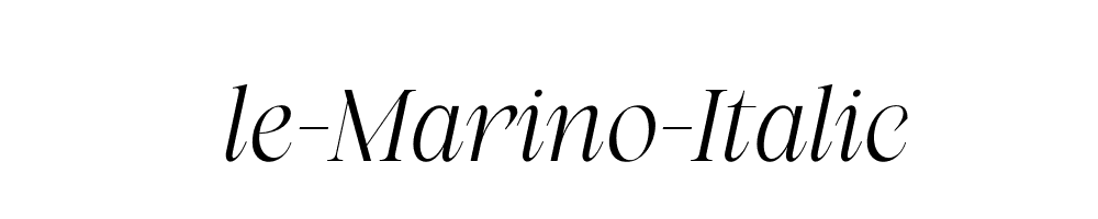 le-Marino-Italic