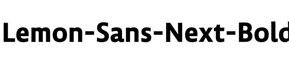 Lemon-Sans-Next-Bold