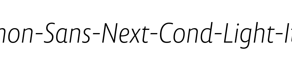 Lemon-Sans-Next-Cond-Light-Italic