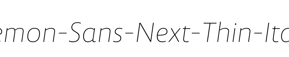 Lemon-Sans-Next-Thin-Italic