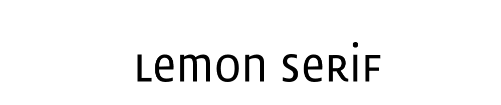 Lemon Serif