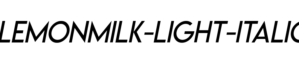 LemonMilk-light-italic