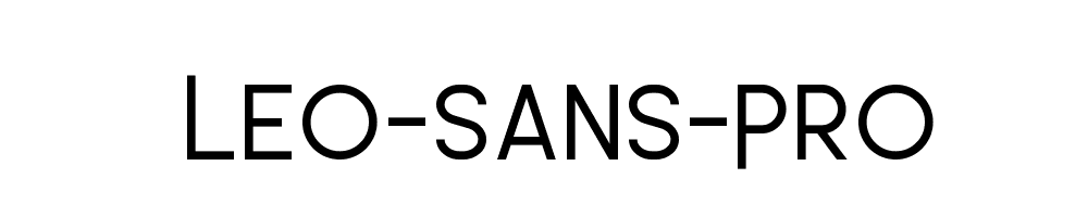 Leo-Sans-Pro