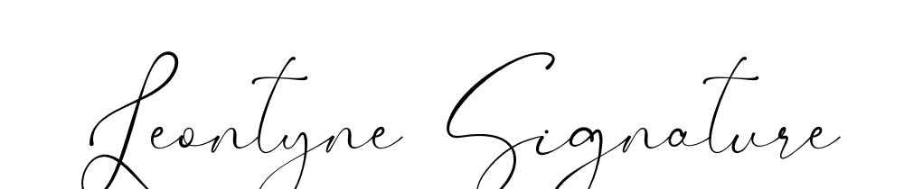 Leontyne Signature