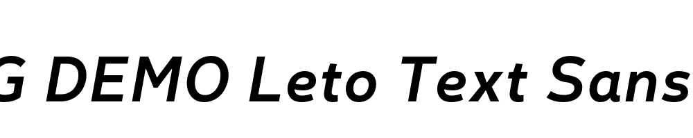  DEMO Leto Text Sans Medium Italic