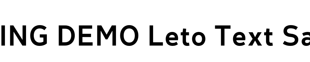  DEMO Leto Text Sans Medium