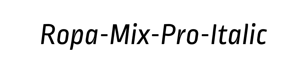 Ropa-Mix-Pro-Italic