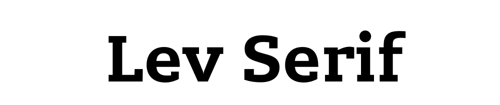 Lev Serif