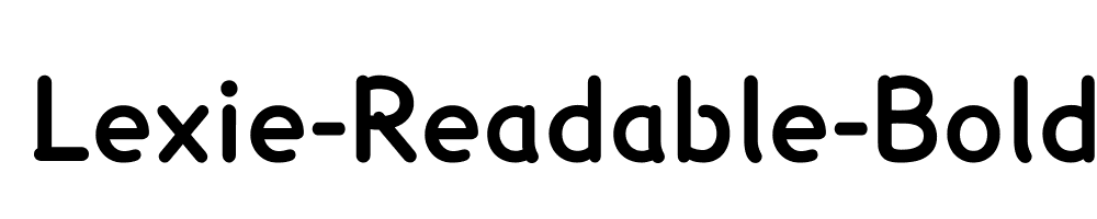 Lexie-Readable-Bold