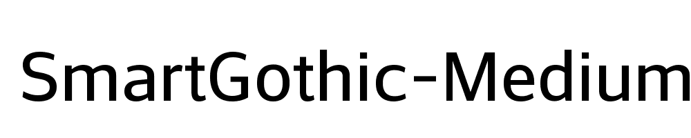 SmartGothic-Medium