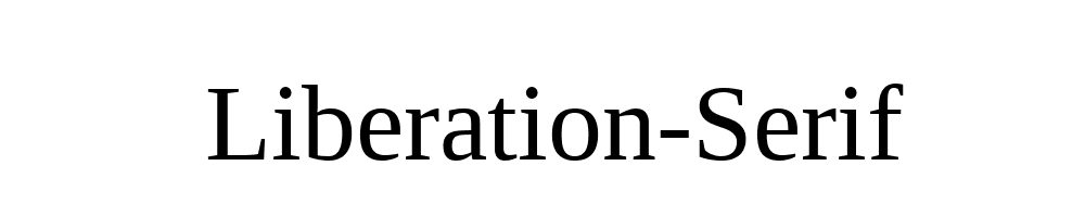 Liberation-Serif