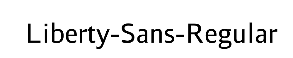 Liberty-Sans-Regular