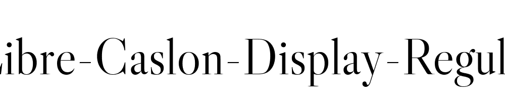 Libre-Caslon-Display-Regular