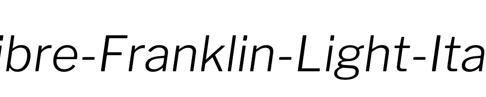 Libre-Franklin-Light-Italic