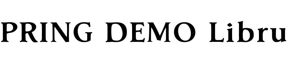  DEMO Librum Bold