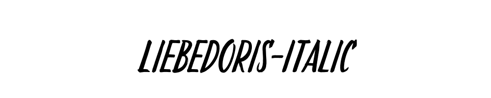 LiebeDoris-Italic