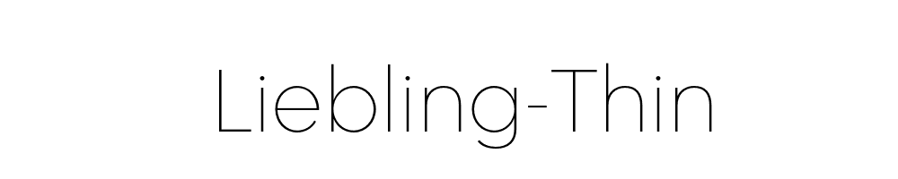 Liebling-Thin