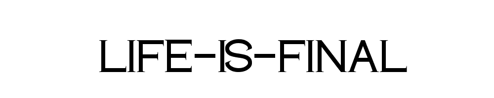 LIFE-IS-FINAL