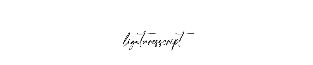 Ligaturesscript