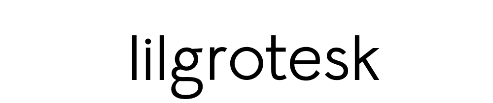 Lilgrotesk