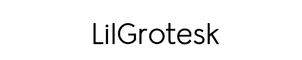 LilGrotesk