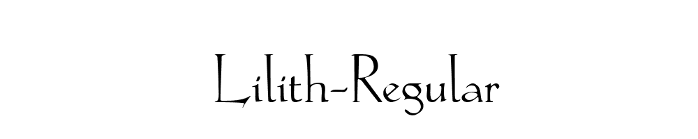 Lilith-Regular