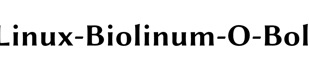 Linux-Biolinum-O-Bold