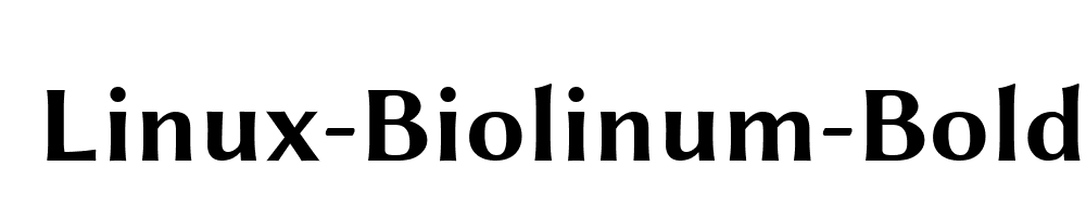 Linux-Biolinum-Bold