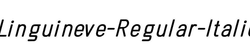 Linguineve-Regular-Italic