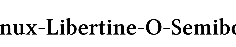 Linux-Libertine-O-Semibold