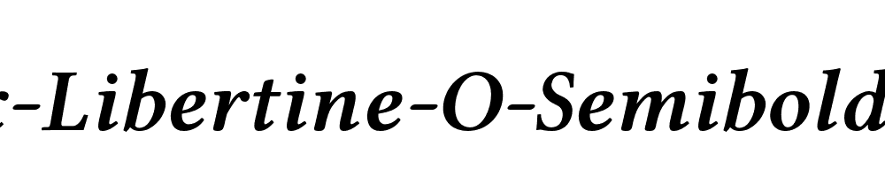 Linux-Libertine-O-Semibold-Italic