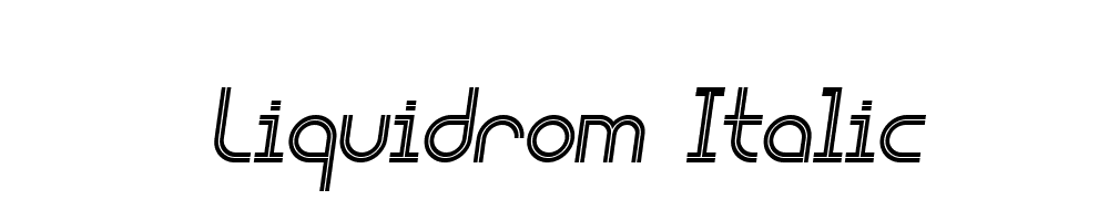 Liquidrom-Italic