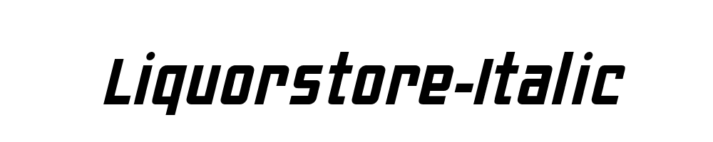 Liquorstore-Italic