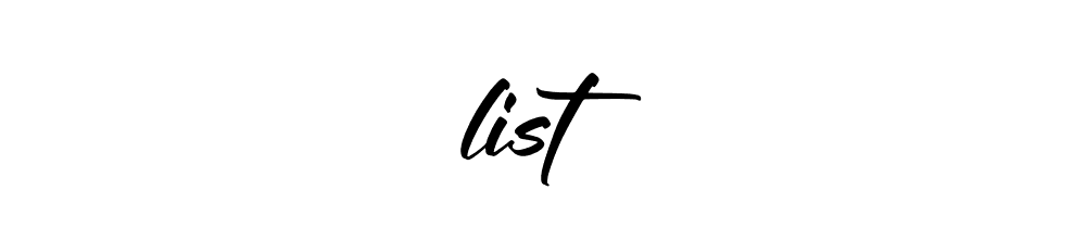 List