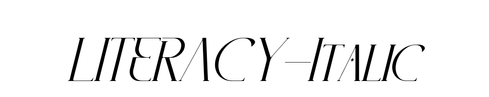 LITERACY-Italic