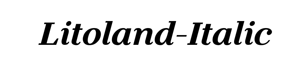 Litoland-Italic