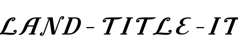 Litoland-Title-Italic