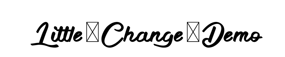 Little-Change-Demo