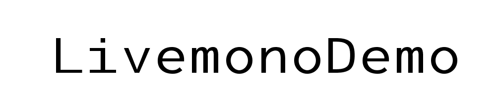 LivemonoDemo