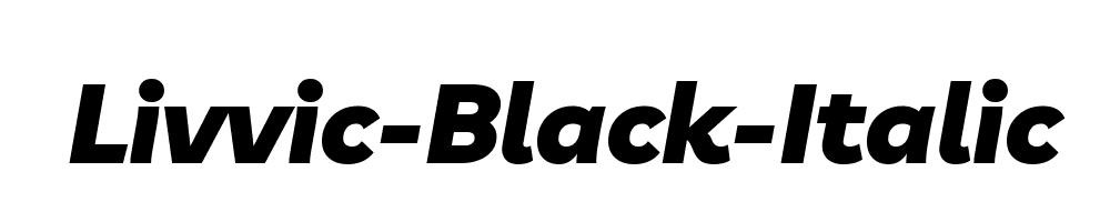 Livvic-Black-Italic