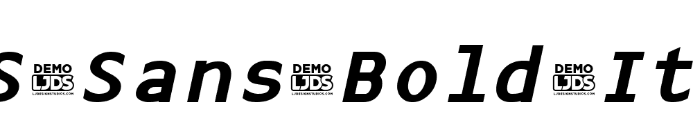 LJDS-Sans-Bold-Italic