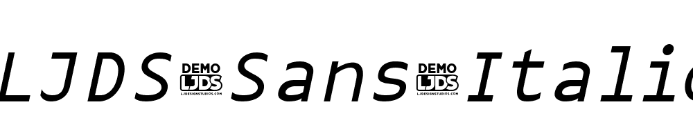 LJDS-Sans-Italic